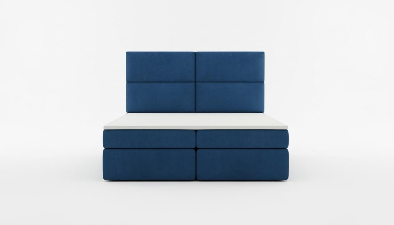 Polsterbett Design Bett Schlafzimmer Textil Leder Polster Hotel Betten Boxspring