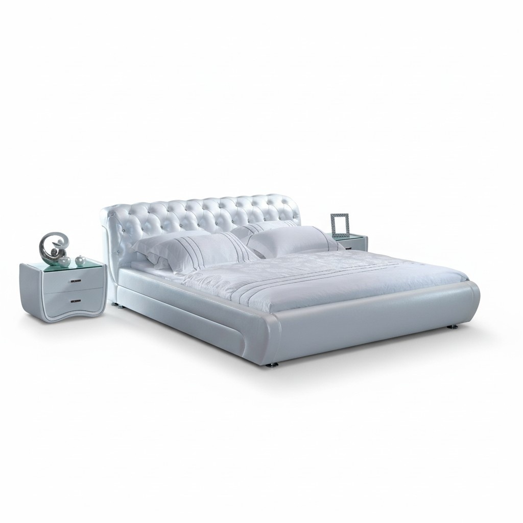 POLSTERBETT LEDERBETT BETT BETT MODELL S-0816 160/180/200X220CM