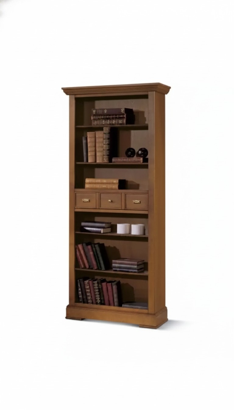 Regal Bücherschrank Bücherregal Wohnzimmer Italienische Möbel Design