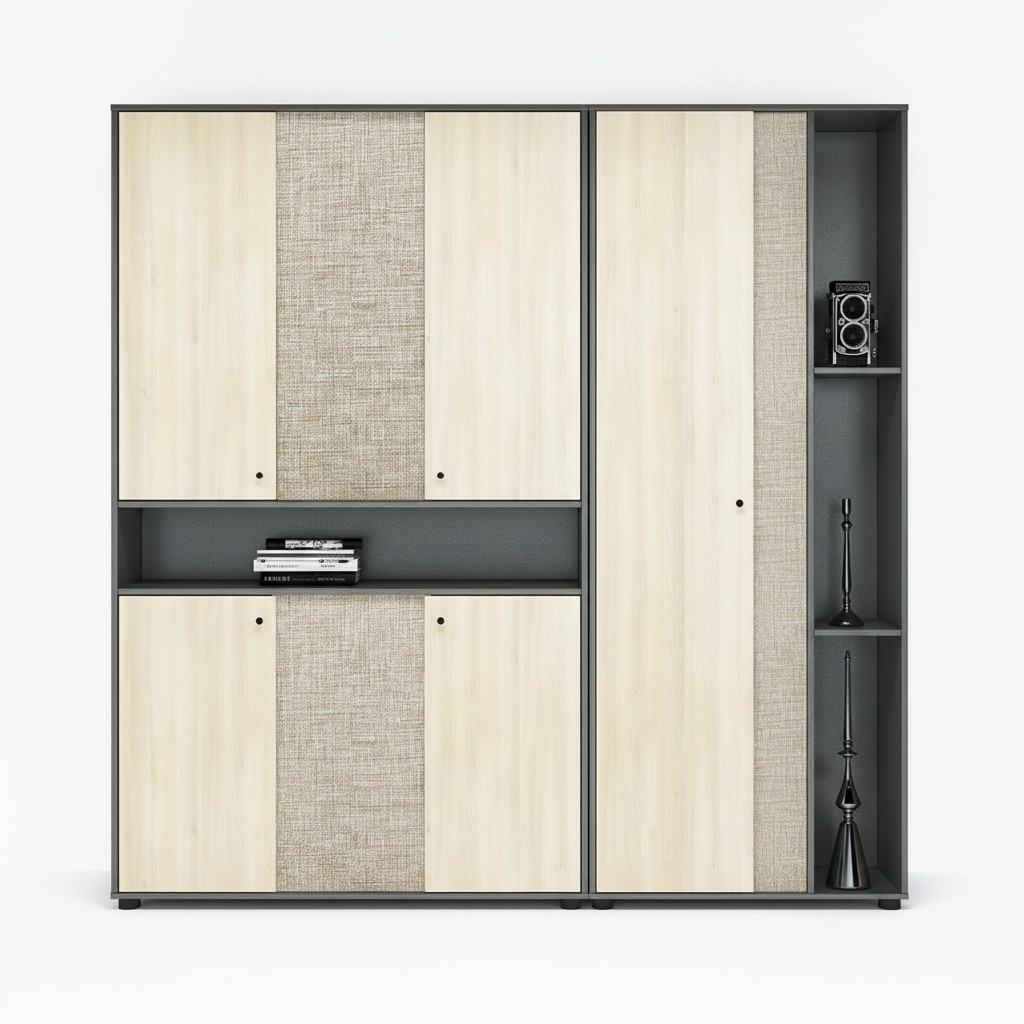 Regal Holz Möbel Einrichtung Ablage Büromöbel Schränke & Regale