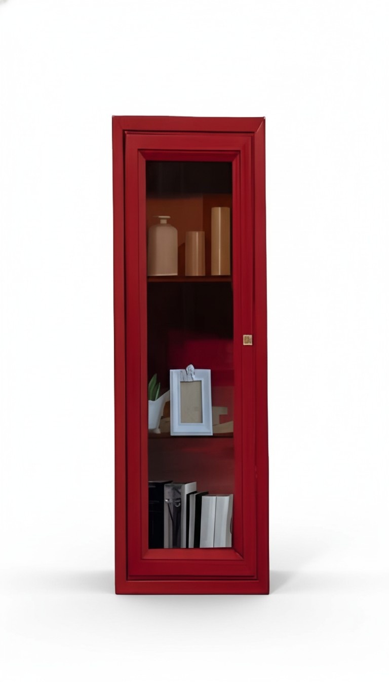 Regal Möbelplatte Aufbewahrung Ständer Regal Luxus Artdéco Flügeltür Eleganz