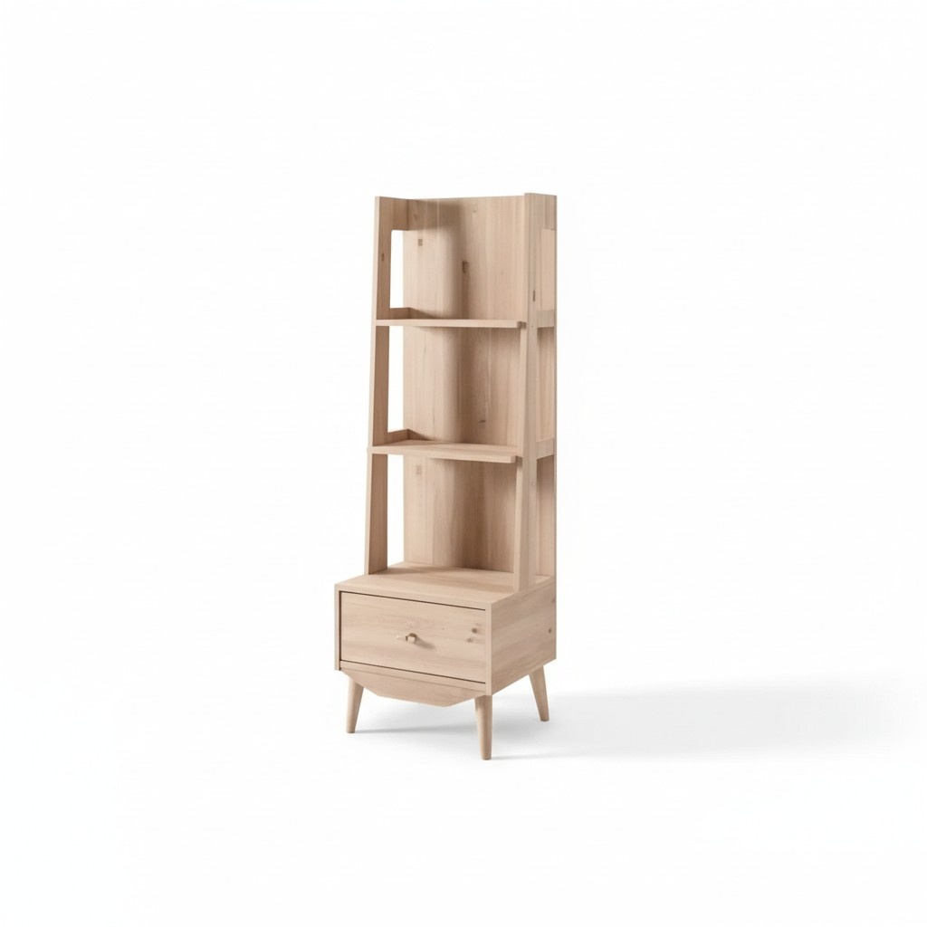 Regal Schrank Bücherregal Schränke Mehrzweck Möbel Braun 54x45x161