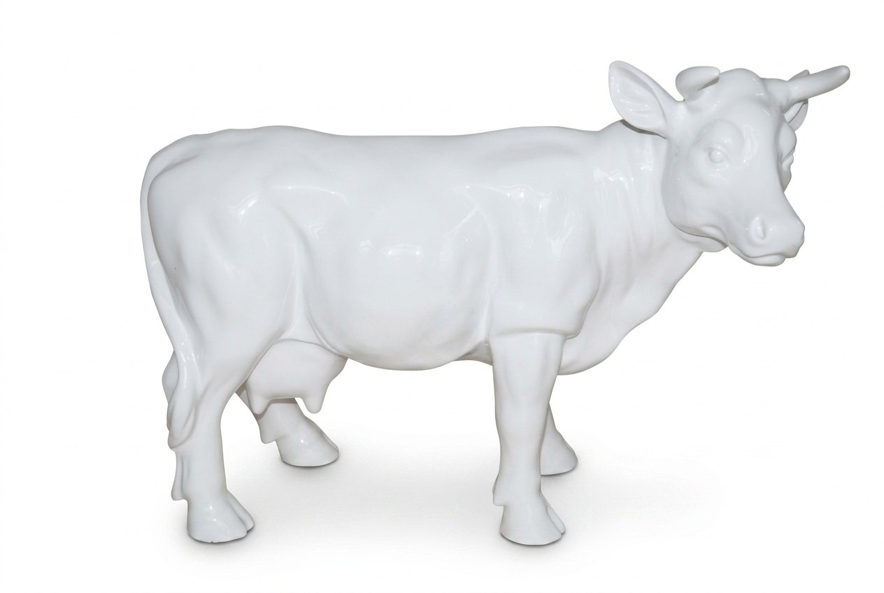 Rind Kuh Figur Statue Skulptur Figuren Skulpturen Dekoration Deko Statue