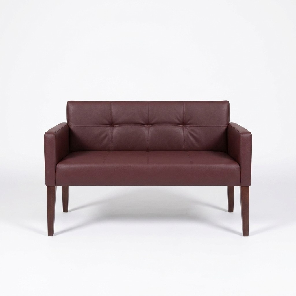 Rosa Zweisitzer Couch Arbeitszimmer Sofa Büromöbel Set Sofa Sitzmöbel