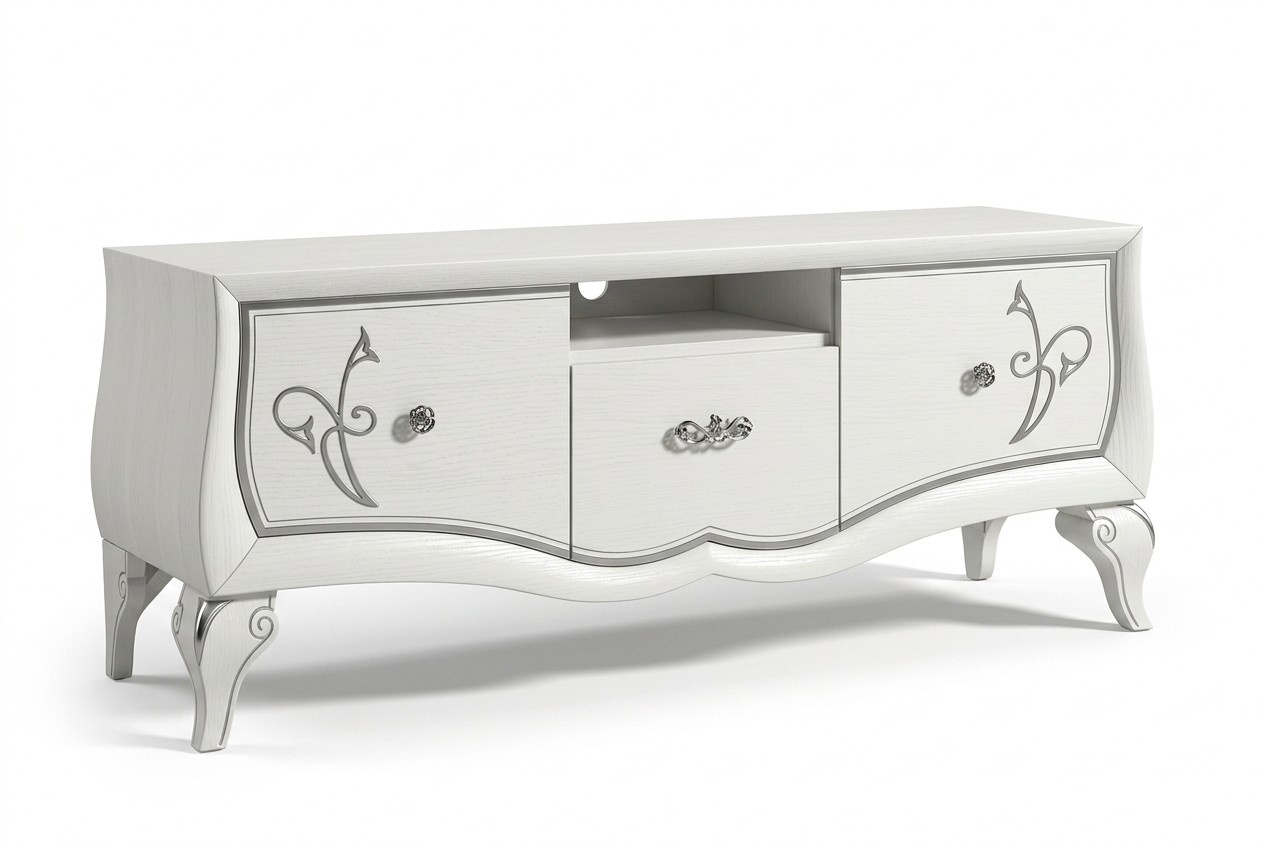 rtv Lowboard Schrank Sideboard Schrank tv Holz Modern Kommode Design Möbel