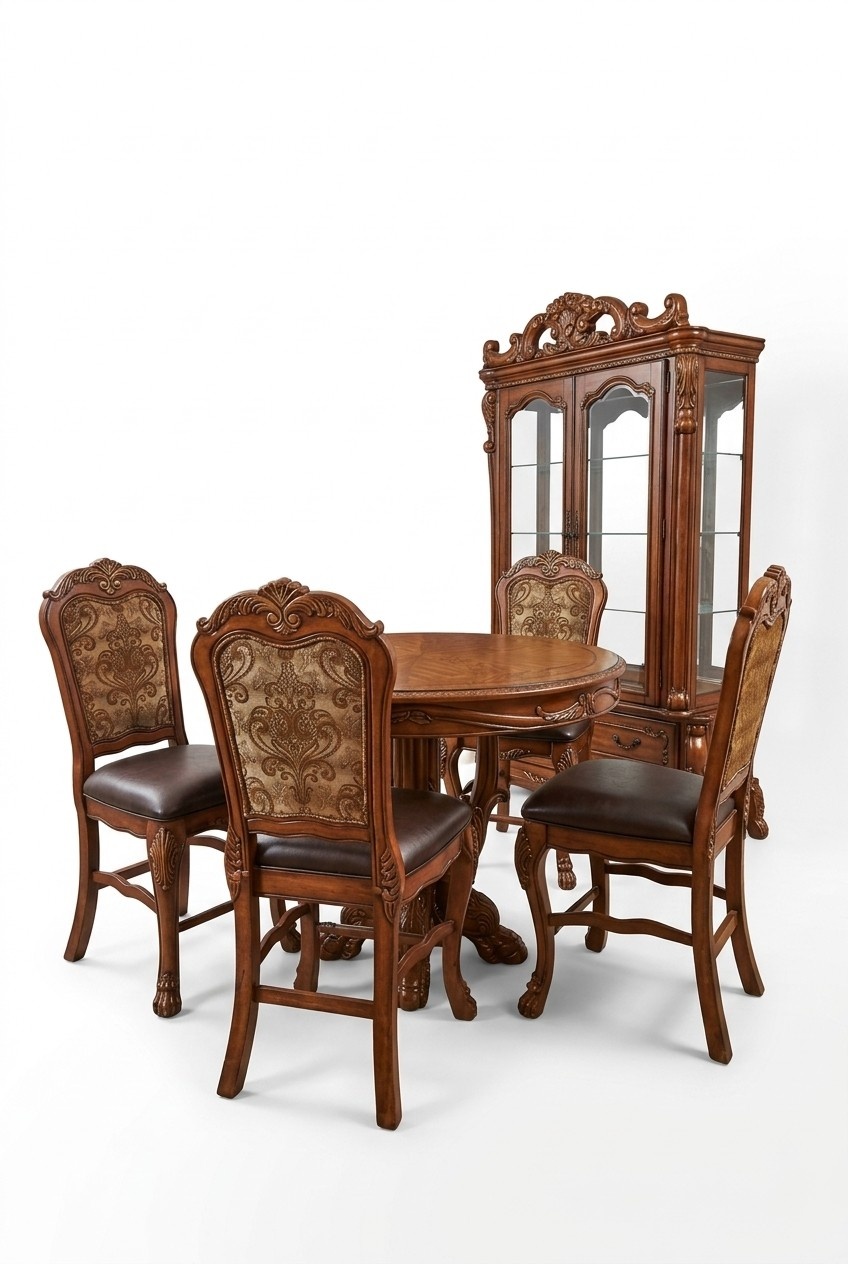 Runder Esszimmer Rund Tisch Holz Tische Runde Klassische Barock Rokoko