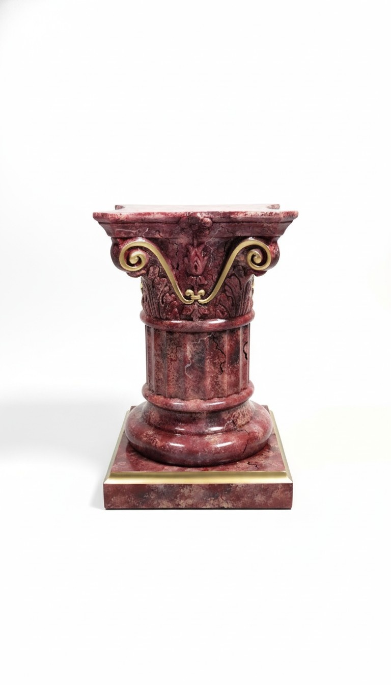 Säule Römische Säulen Marmor Skulptur Figur Deko Dekoration Ständer