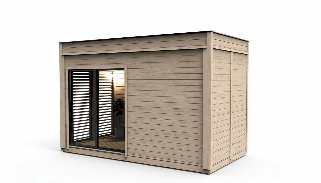 Sauna Holz Trockensauna Woodpro Garten Holzsauna Outdoor Saunas Häuschen