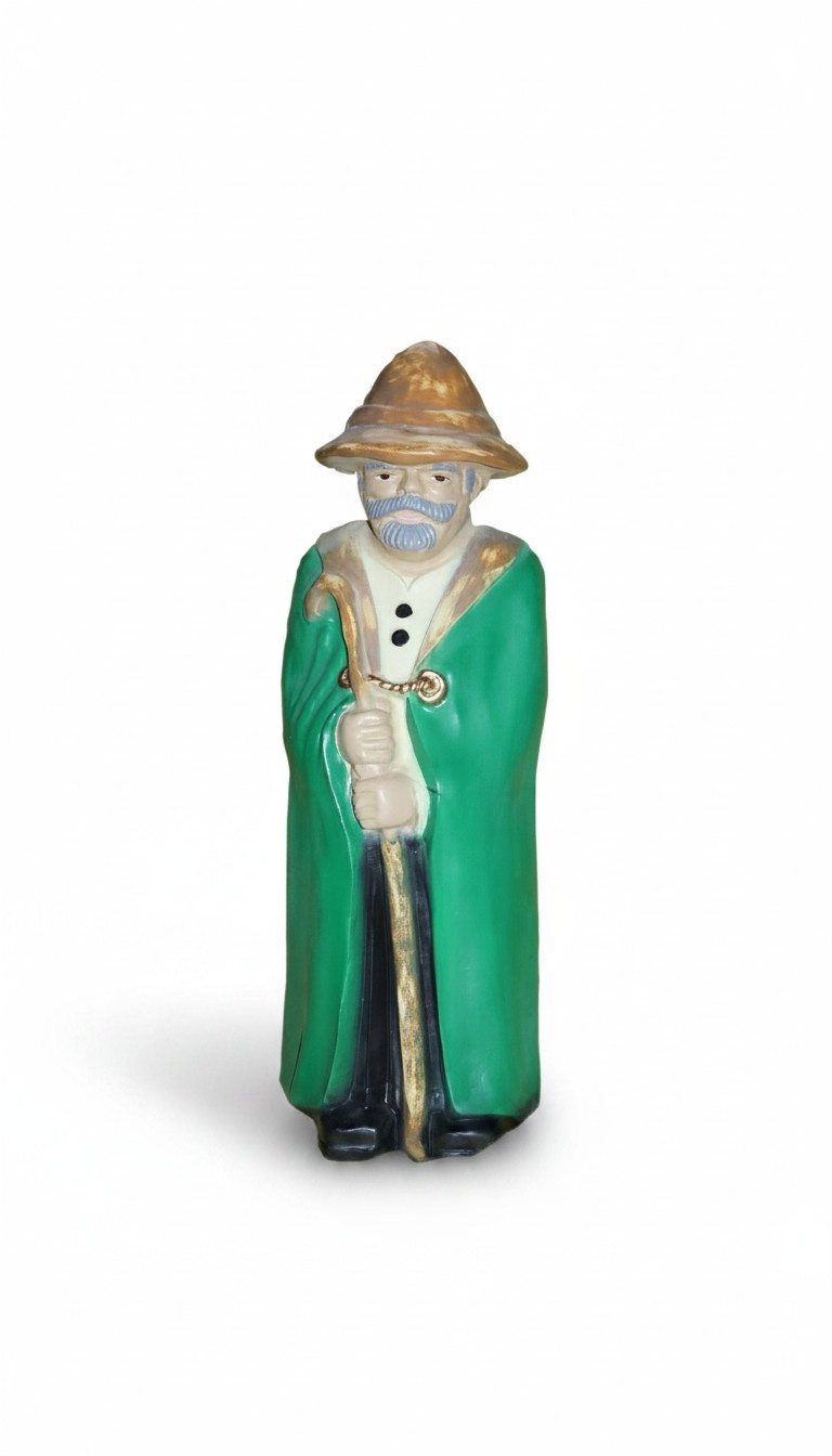 Schaf Hirte Figur Garten Statue Skulptur Figuren Skulpturen Deko Neu
