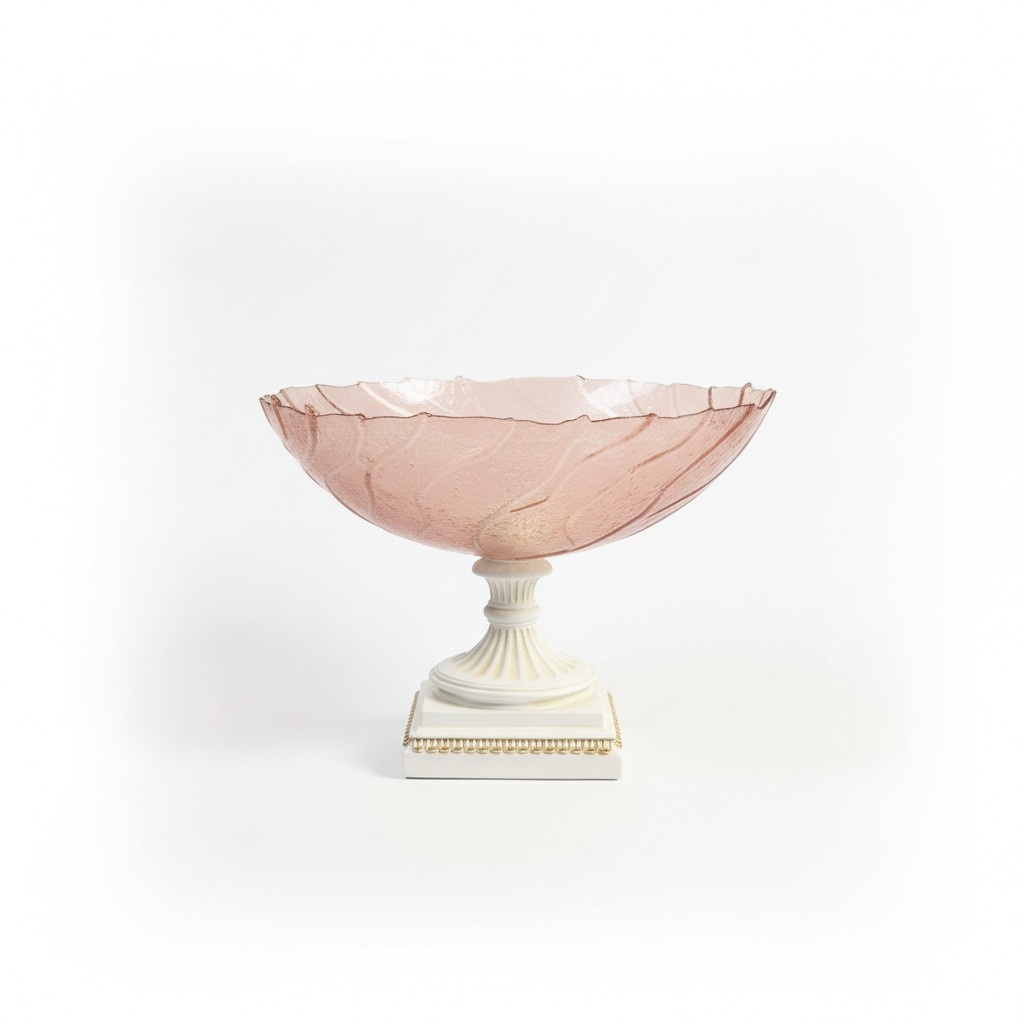 Schale Design XXL Obst Schalen Dekoration Vase Klassischer Kübel 35cm