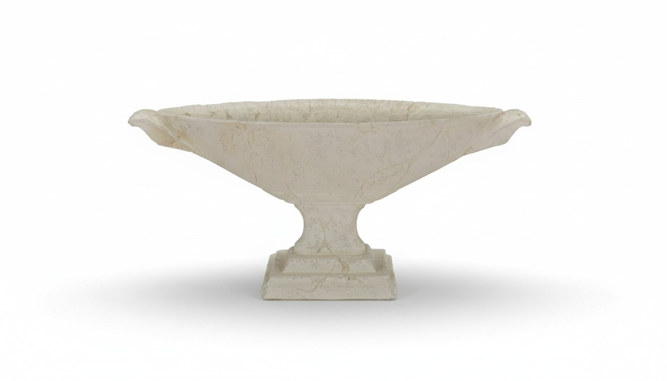 Schale Design XXL Obst Schale Dekoration Tisch Vase Klassischer Marmor