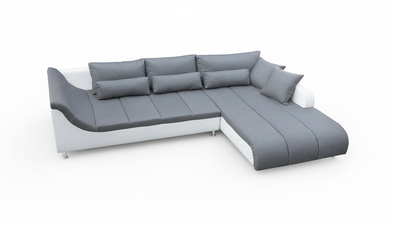 Schlafsofa Eck Sofa Couch Bettfunktion Polster Eck Schlaffunktion Neu Garnitur