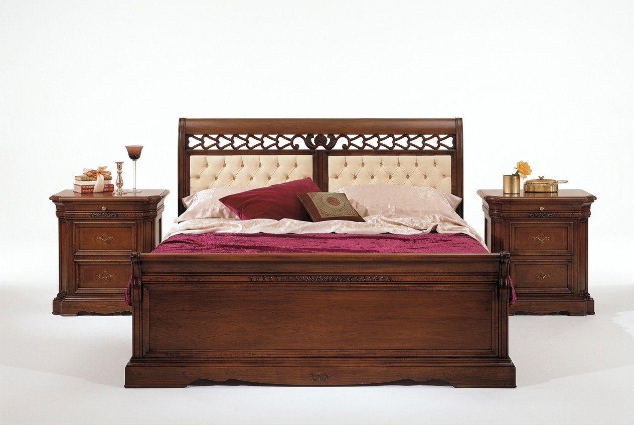 Schlafzimmer Bett Nachttisch Kleiderschrank Kommode Hotel Doppel Neu Set 3tlg.