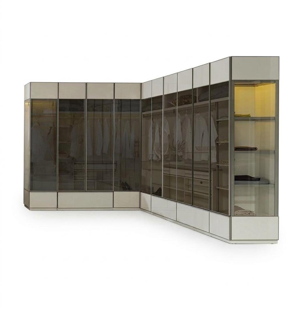 Schlafzimmer Eckschrank Holz Möbel Neu Beige Schrank im Schlafzimmer