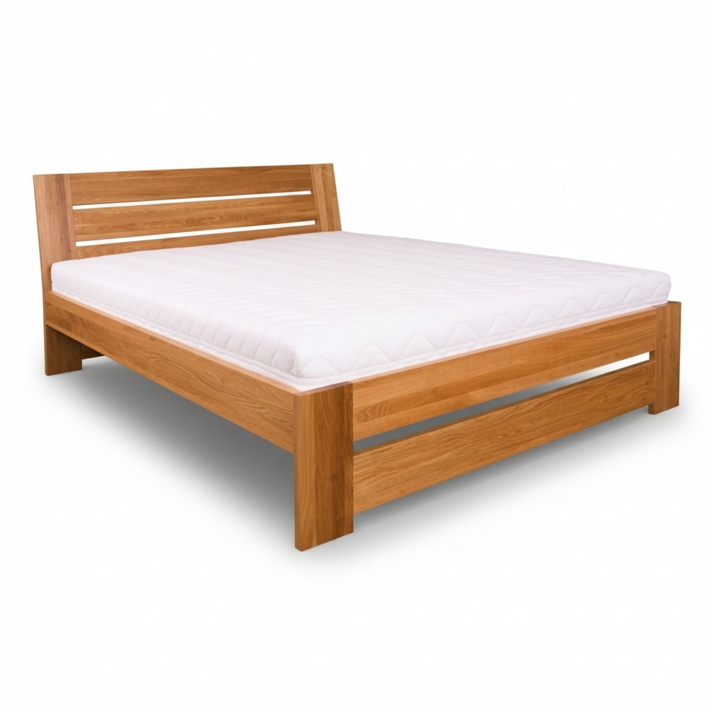 Schlafzimmer Holzbett Echtes Holz Bett Betten Hotel Landhaus Stil Massive Möbel