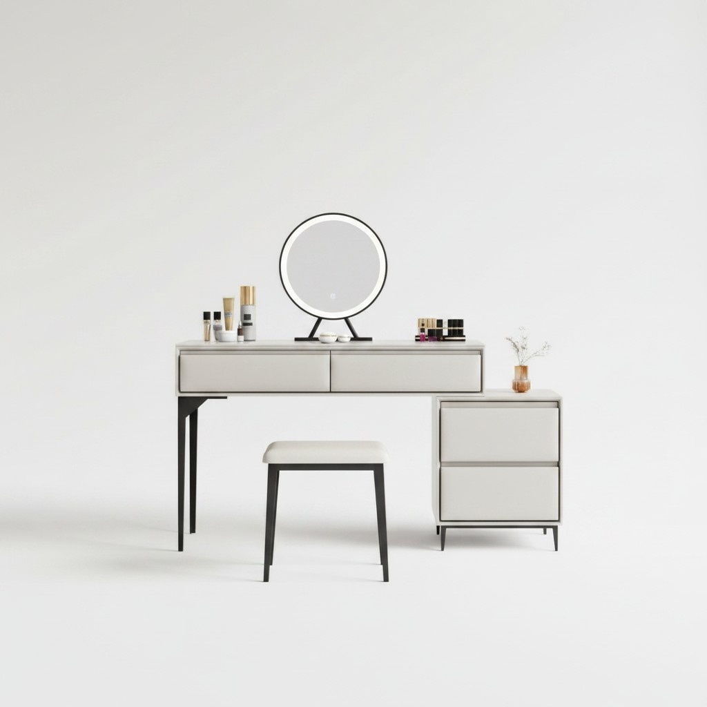Schlafzimmer Holzmöbel Luxuriöser Kosmetiktisch Designer Schminktisch