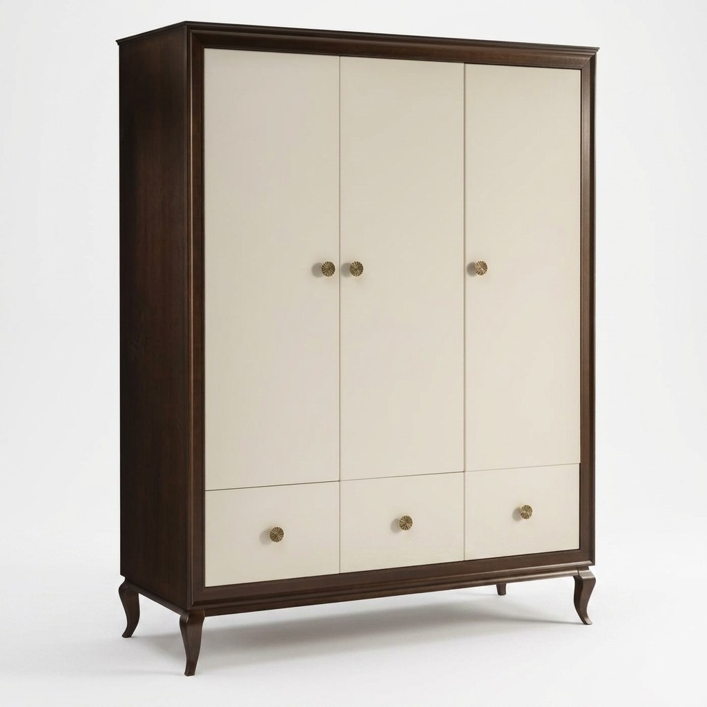 Schlafzimmer Kleiderschrank Holz Schrank Schränke Designer Schrank Möbel Neu