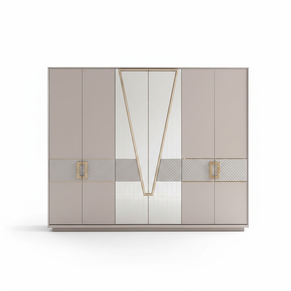 Schlafzimmer Kleiderschrank Moderne Möbel luxus Neu Einrichtung Design