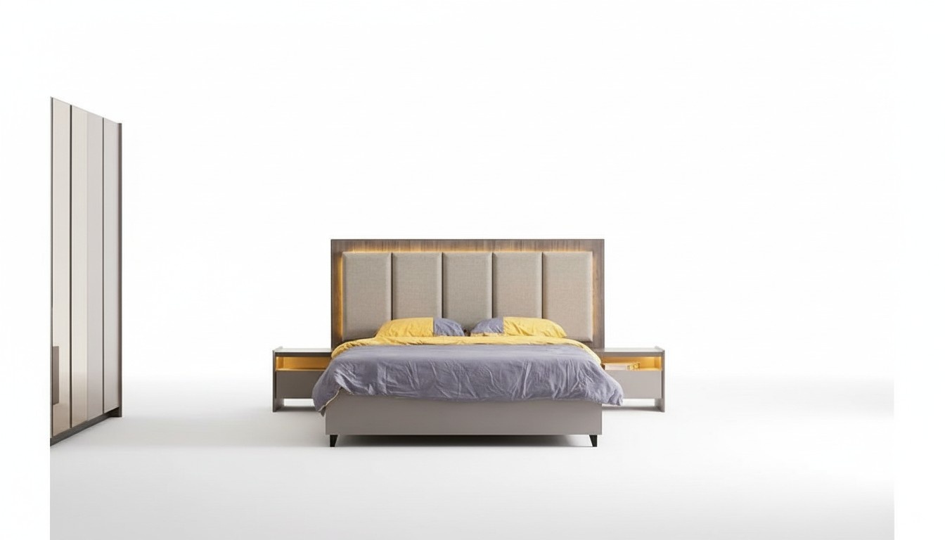 Schlafzimmer Komfortbett Luxusbett Bett Designbett Betten Ehebett 200x200