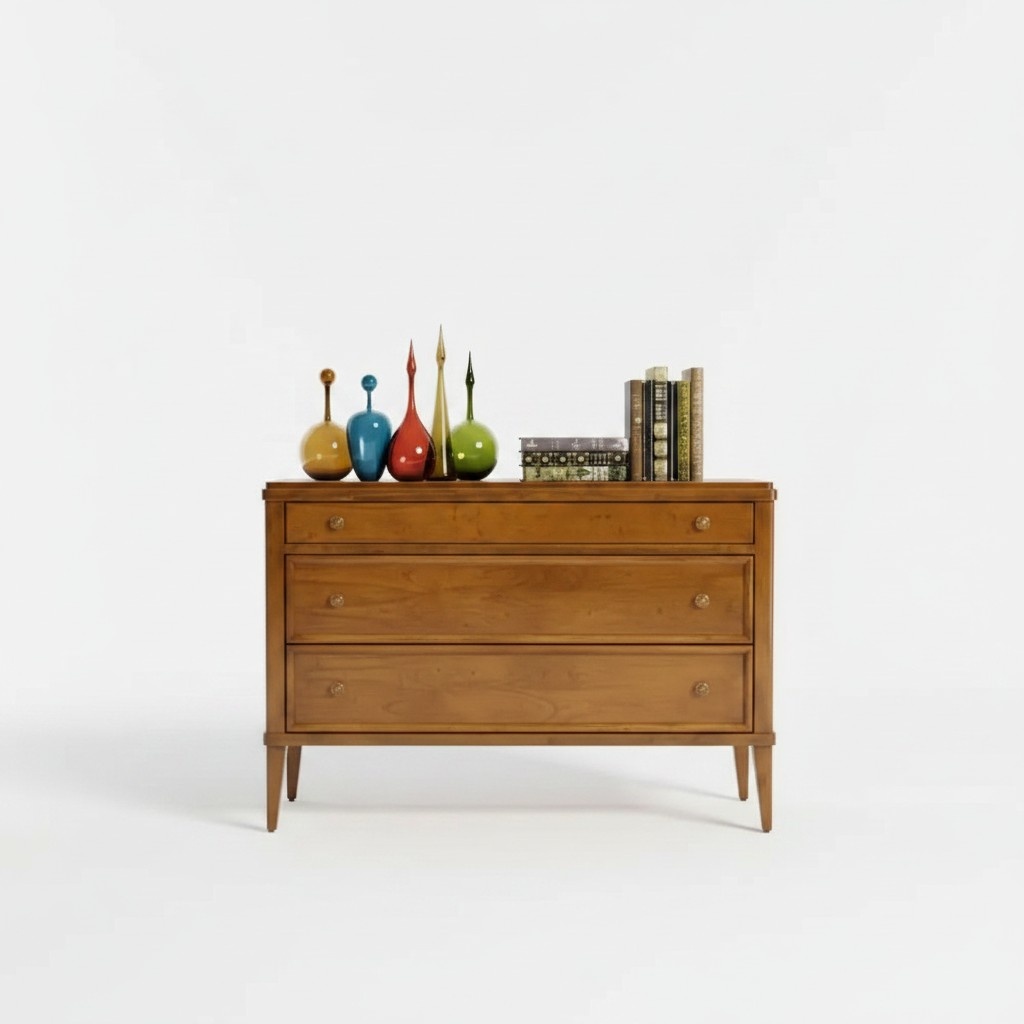 Schlafzimmer Kommode Braun Holz Möbel Klassischе Design Neu