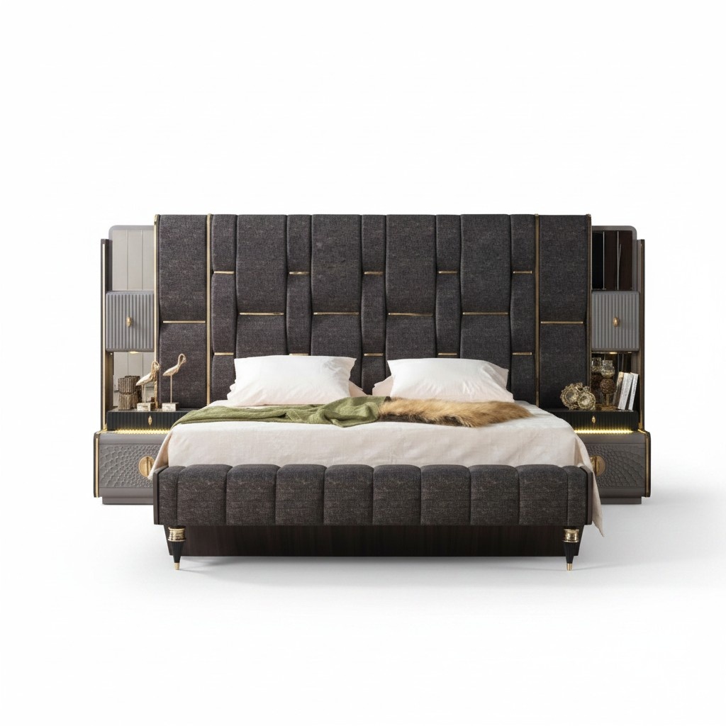 Schlafzimmer Komplettset Designer Schlafzimmermöbel Komplettangebot Set 3tlg.