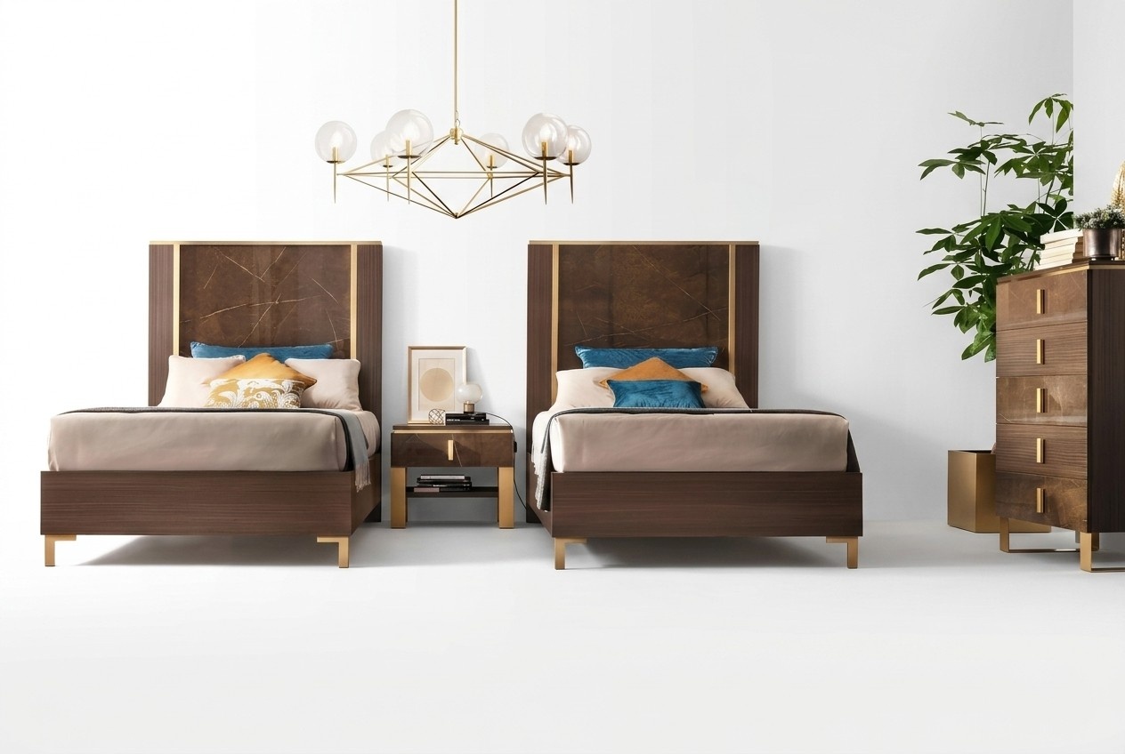 Schlafzimmer Luxus Bett Holz 120x200cm Royal Bett Luxus Bett Neu