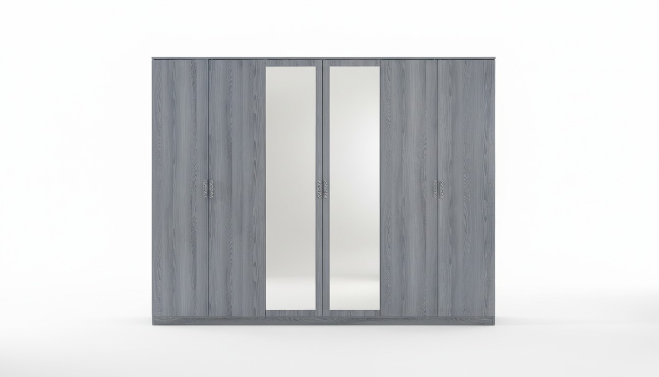 Schlafzimmer Möbel Kleiderschrank Schränke Schrank Schrankwand 6 Türen