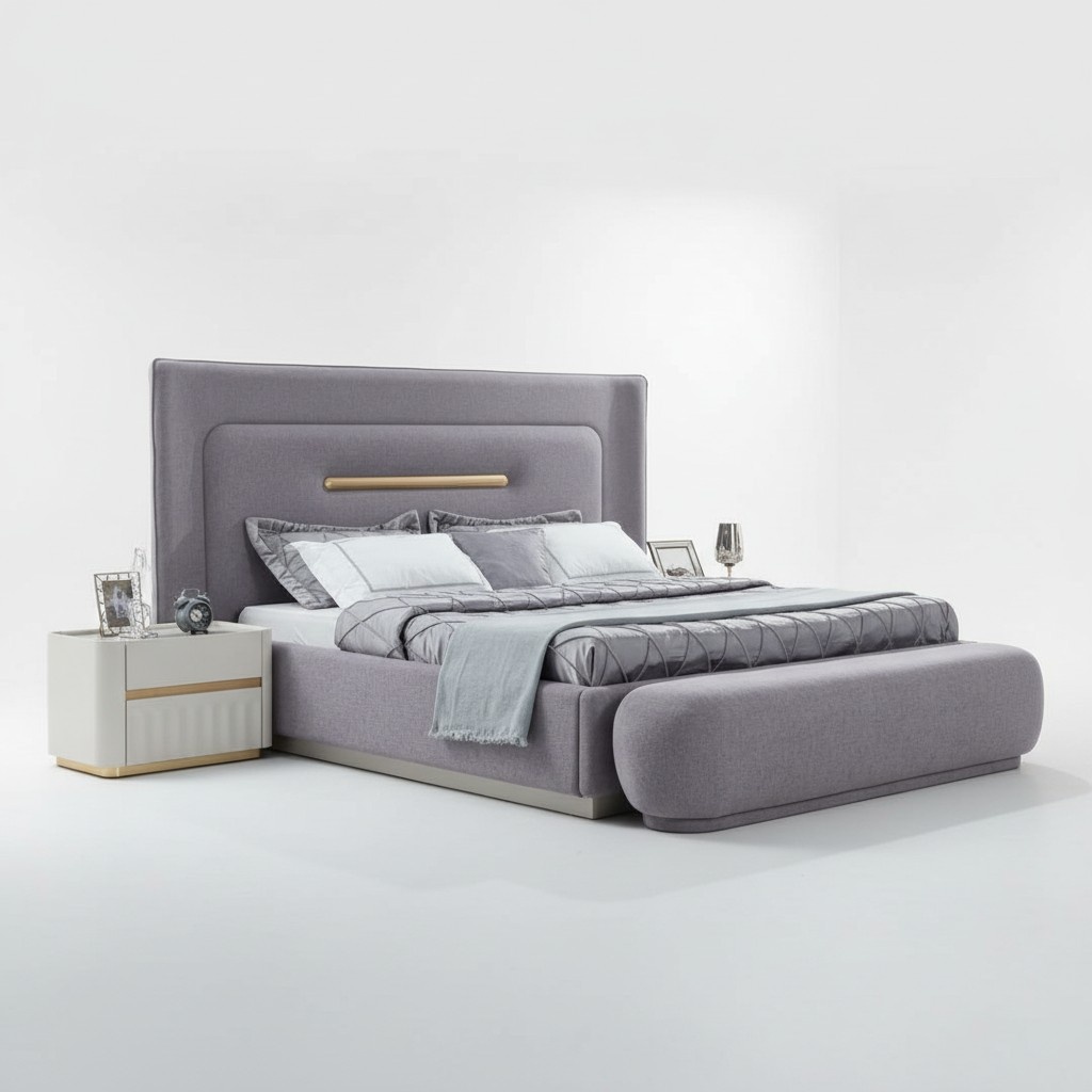 Schlafzimmergarnitur Schlafzimmer Bettenmöbel Schlafzimmerkombination Set 3ltg