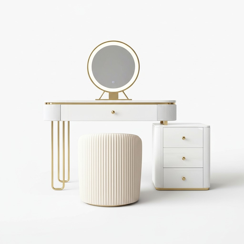 Schmink Frisiertisch Frisierkommode Schmink Kommode Kosmetiktisch