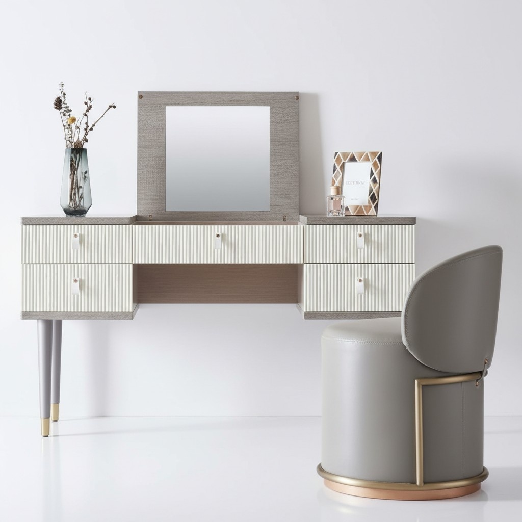 Schmink Tische Konsolen Tisch Designer Holz Kommode Side Board Schrank