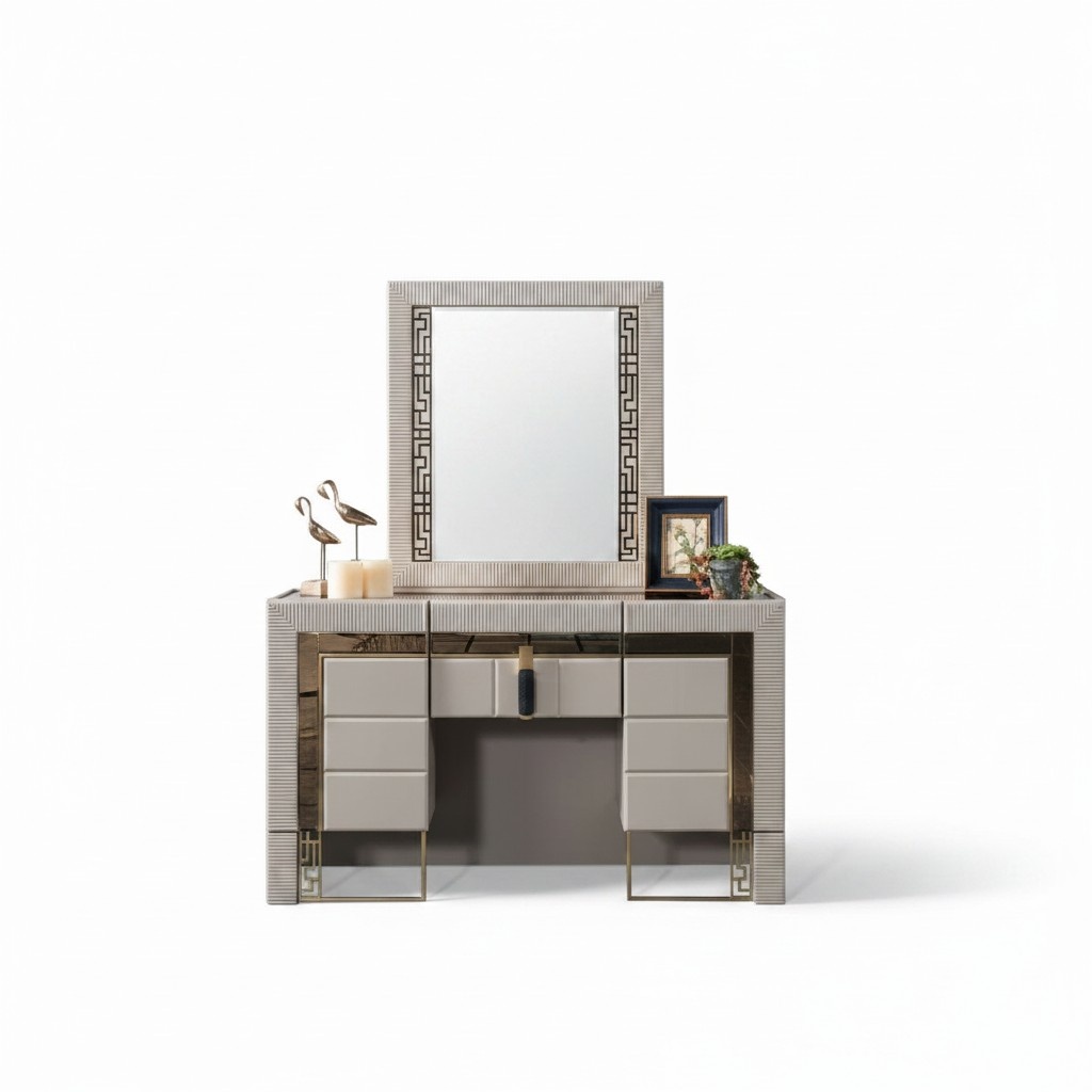 Schminktisch Luxus Holzmöbel Design Moderne Schlafzimmer Einrichtung Hochwertig