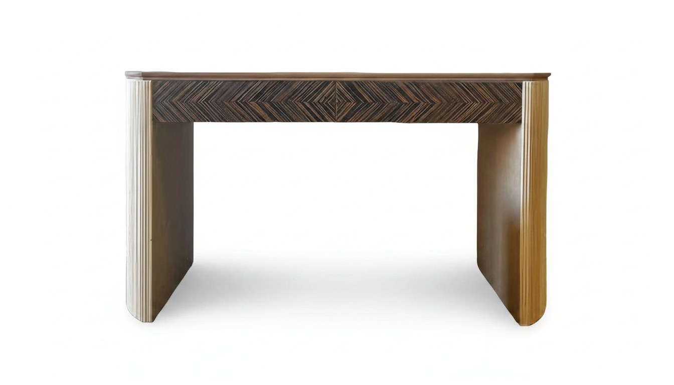 Schminktisch Schlafzimmer Modern Stil Design Holz Italienische Braun