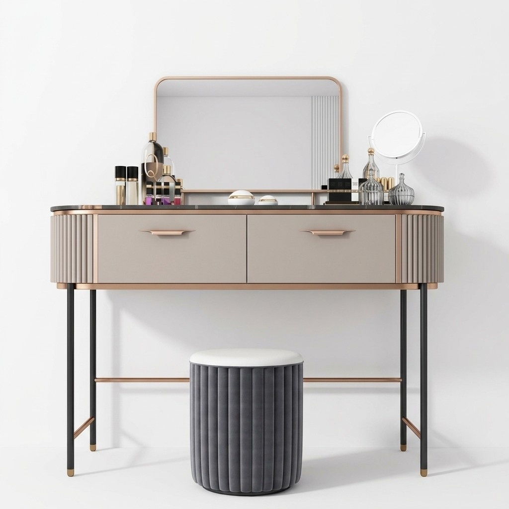 Schminktisch Schwarze Kommode Konsolentische Schlafzimmer Tisch Konsolen Möbel
