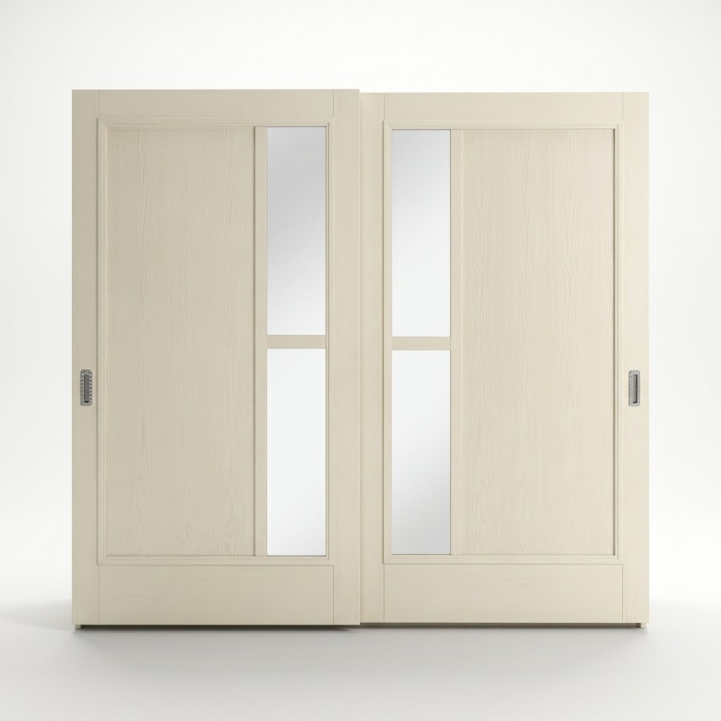 Schränke Kleider Kleiderschrank Schrank Luxus Schwebetüren Design Holz Modern