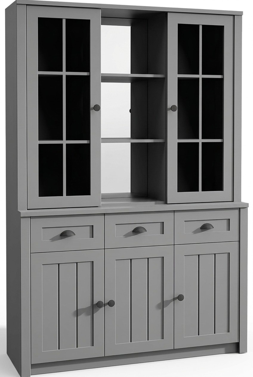 Schrank Anrichte Aufsatz Anrichte Konsole Regal Holz Buffet Kommode Anrichten
