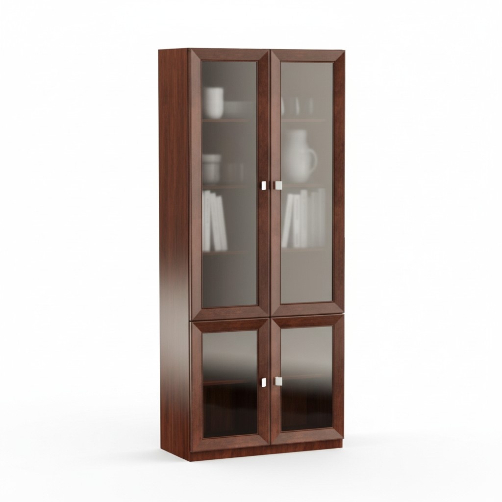 Schrank Holzschrank Bücherschrank Kommode Büro Wand System Regal