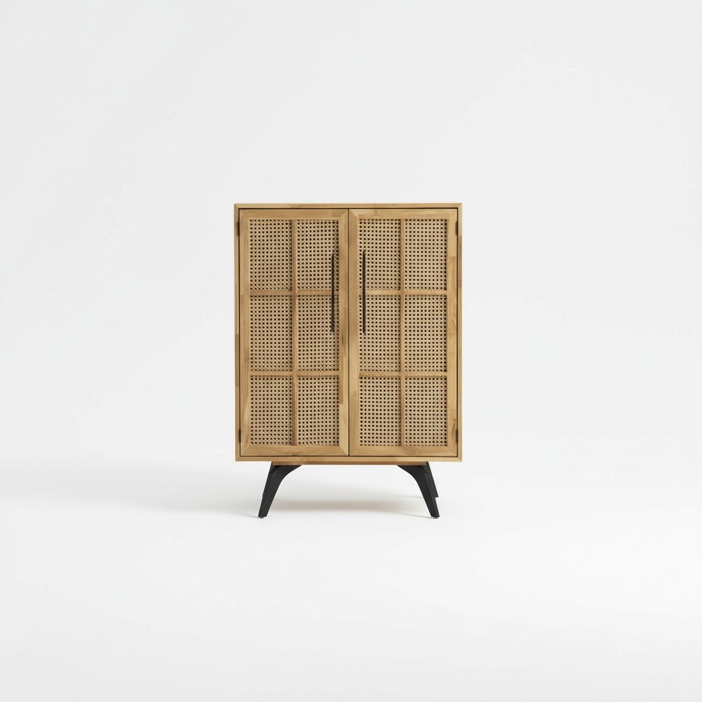 Schrank Holzschrank Schränke Büfett Holz Modern Wohnzimmer Braun