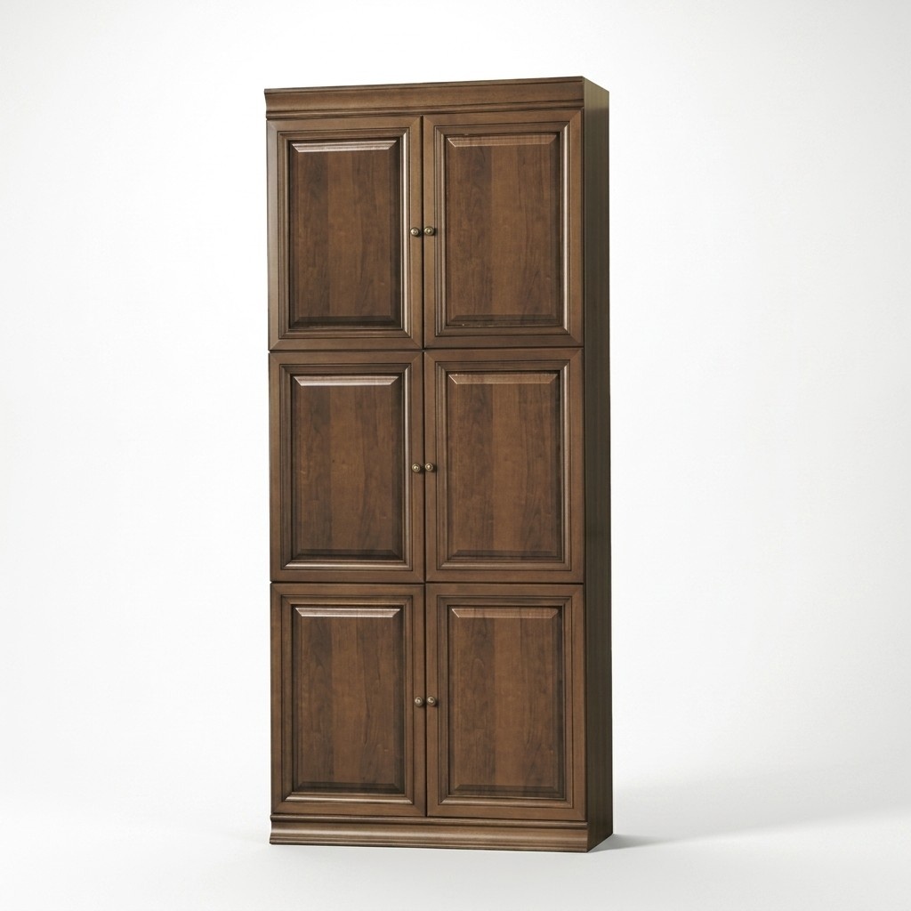 Schrank Holzschrank Stauraumschrank Bücherschrank Hochschrank