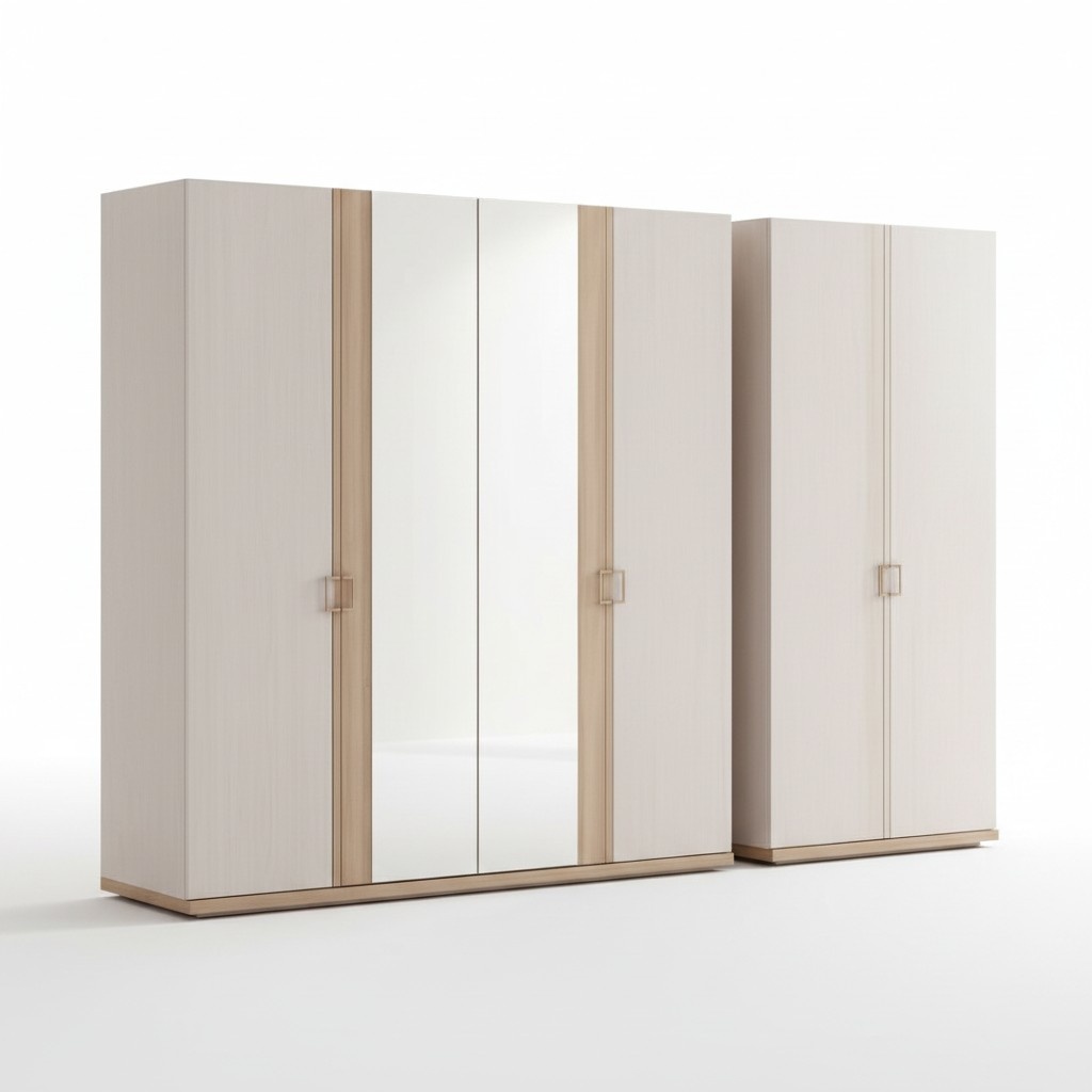 Schrank Kleiderschrank Schränke Schlafzimmer Schrank Garderobenschrank Spiegel