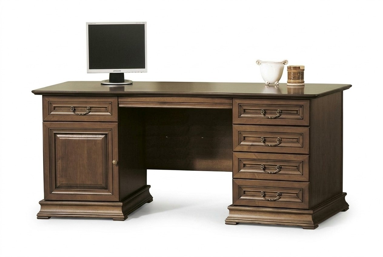 Schreibtisch Computertisch Designer-Tisch Bürotisch Holz Arbeitsplatz