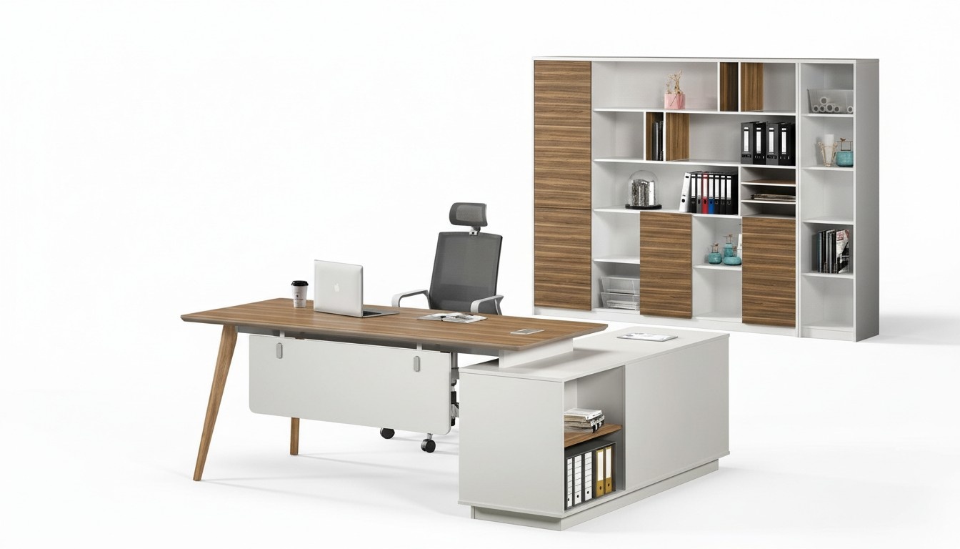 Schreibtisch Eckschreibtisch Computertisch Bürotisch Moderne Möbel