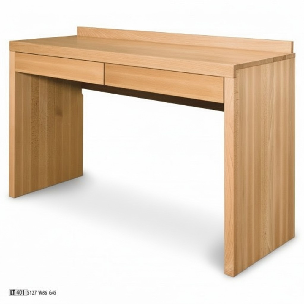 Schreibtisch Schminktisch Konsolentisch Tisch Echtes Holz Massive Möbel Make Up