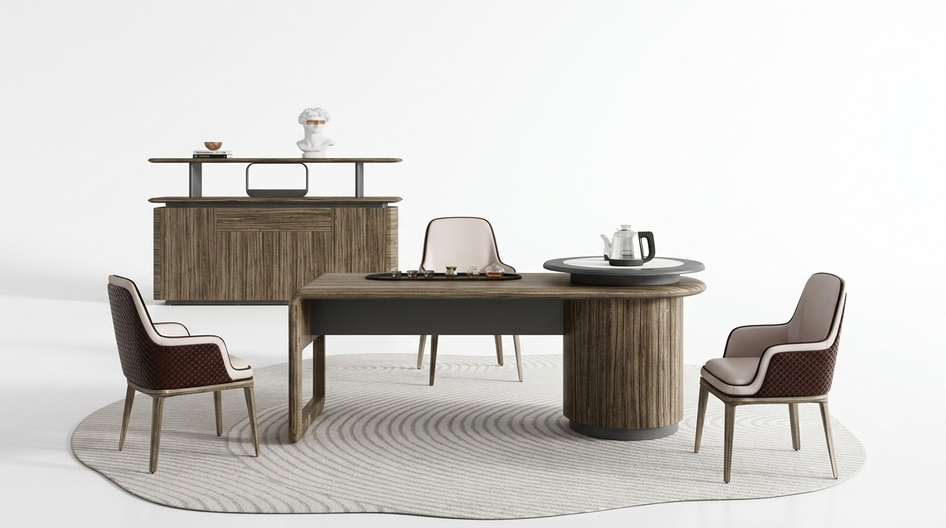 Schreibtisch Tisch Computer Büro Tische Einrichtung Luxus Designe Neu