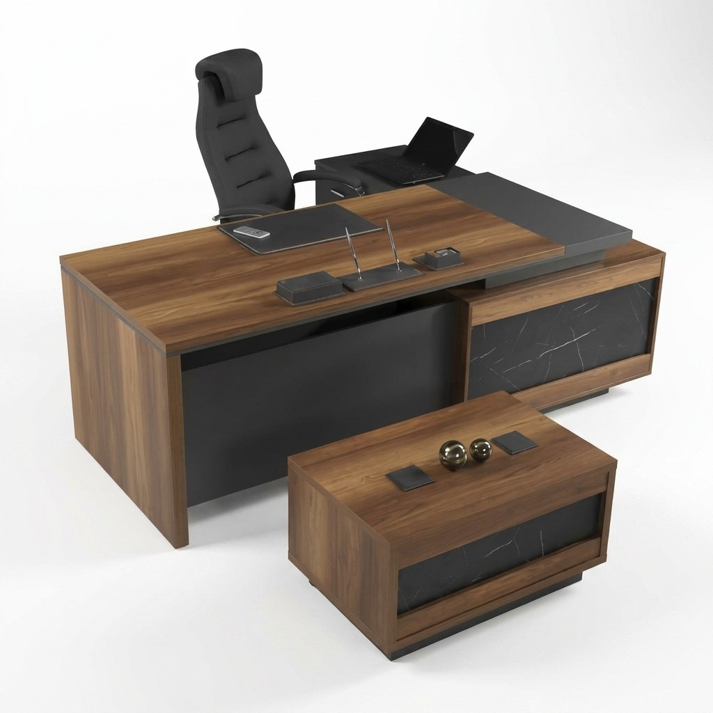 Schreibtischsystem Arbeitstisch Bürotisch Schreibmöbel Computertisch Manager