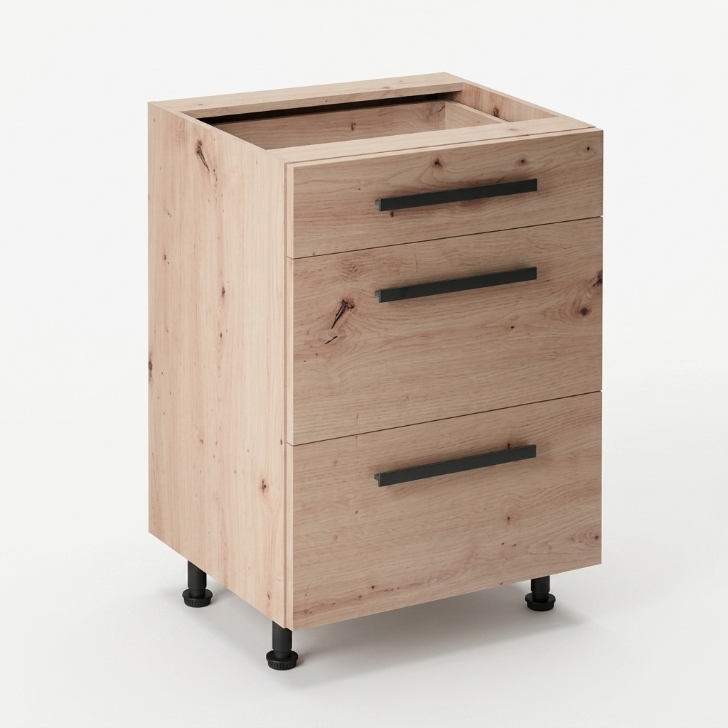 Schubladenunterschrank Auszugsschrank Kommode Holzschubladenschrank