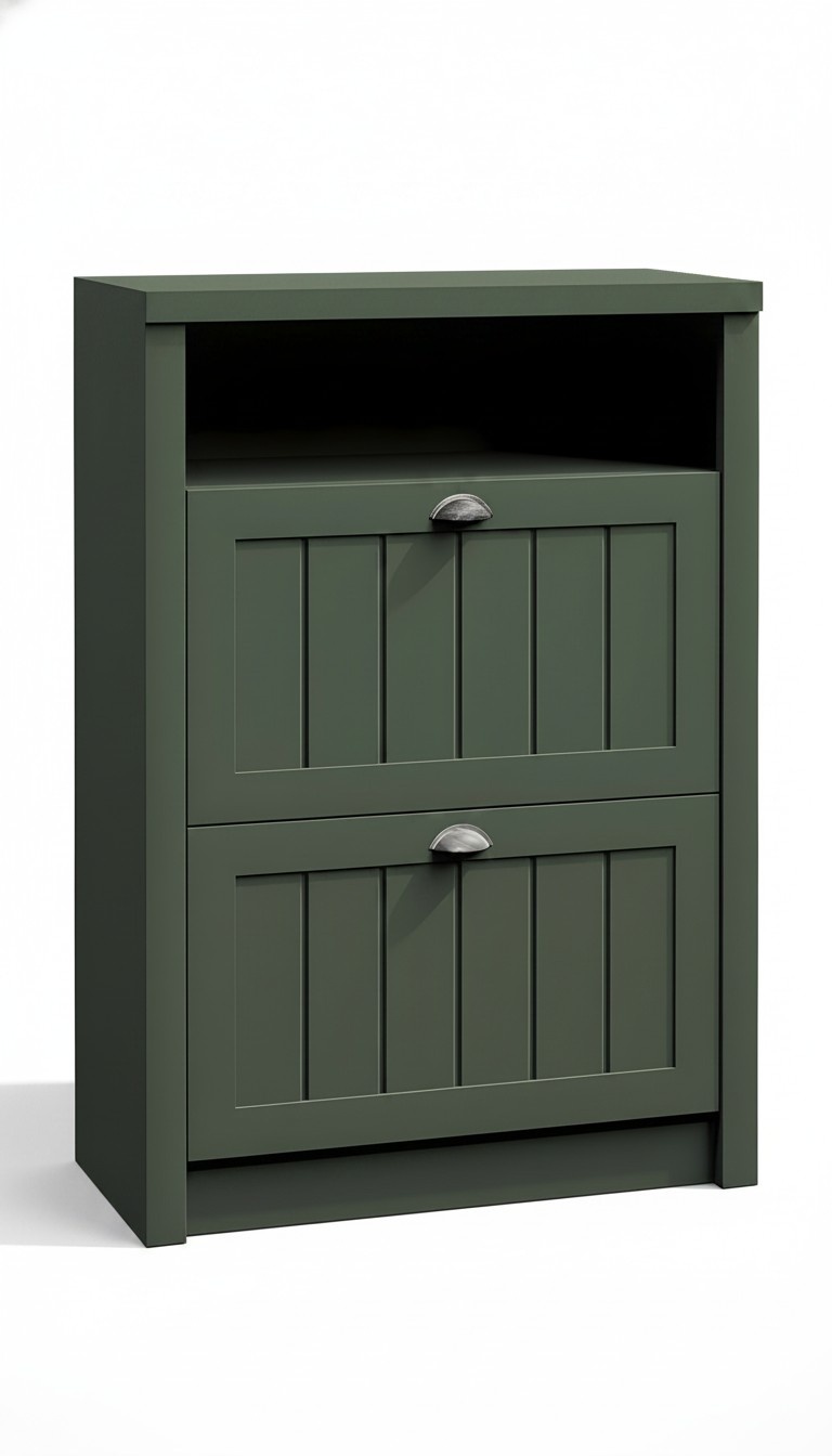 Schuhkippschrank Schuhklappenschrank Schuhschrank Doppelfach Schuhmöbel