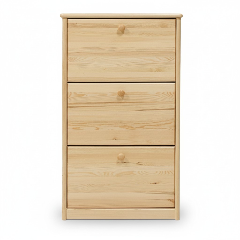 Schuhschrank Schuhkommode Aufbewahrung Flurkommode Diele Vollholz Möbel Kommode