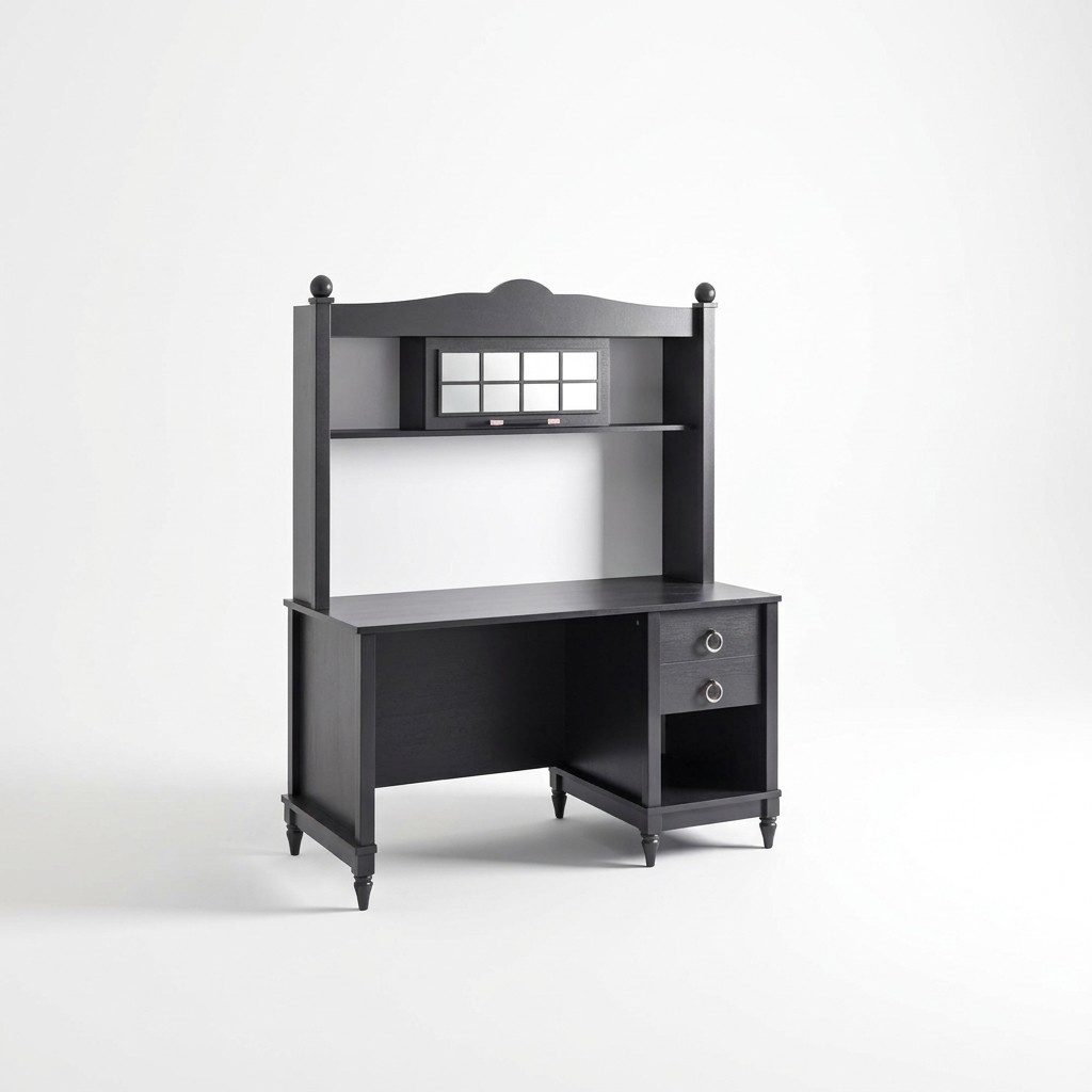 Sekretär Schreibtisch Tisch 130x60x163 Schreibtische Tische Möbel Holz Computer