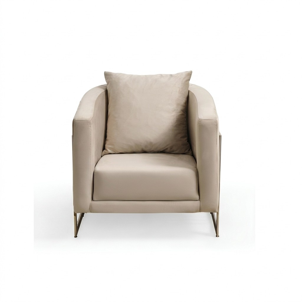 Sessel 1 Sitzer Textil Lounge Polster Luxus Sitz Relax neu Wohnzimmer