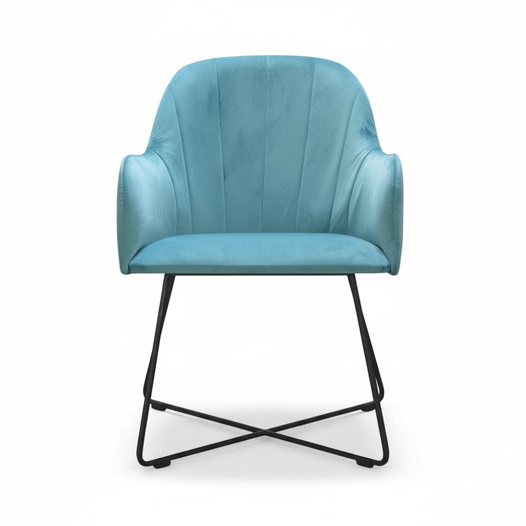Sessel 4x Lounge Sessel Polstersessel Wohnzimmer Restaurant Club Gruppe
